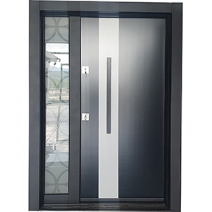 BİNA GİRİŞ Kompozit yüzey yavru kanatlı bina çelik kapısı