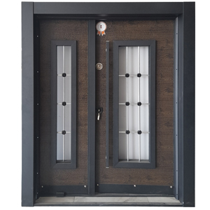 BİNA GİRİŞ Kompozit yüzey yavru kanatlı bina çelik kapısı