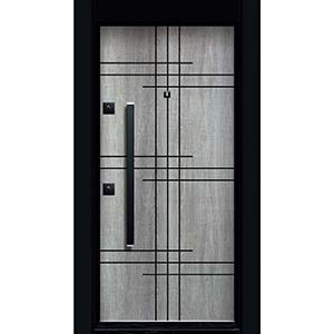 Laminoks Laminoks yüzeyli daire çelik kapısı