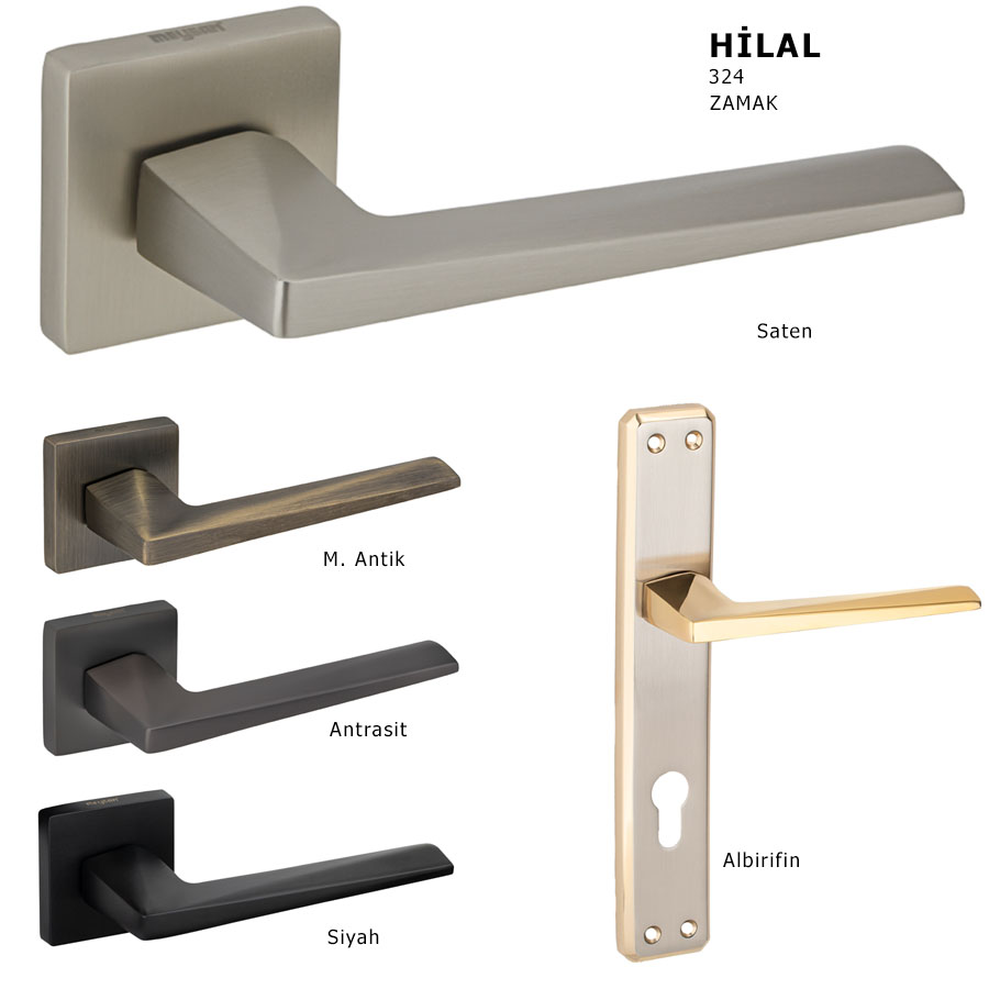 Hilal - Zamak Kapı Kolu