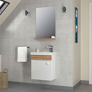 Klasik Klasik Banyo Dolabı, Lipari, Elmas