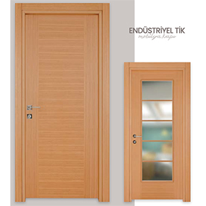 Veneto Ahşap Kaplamalı Endüstriyel Tik Ahşap Kapı modelleri, fiyatı